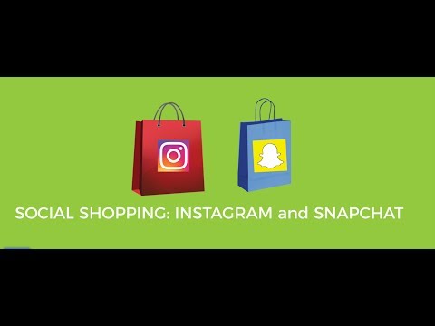Social Shopping | Instagram & Snapchat