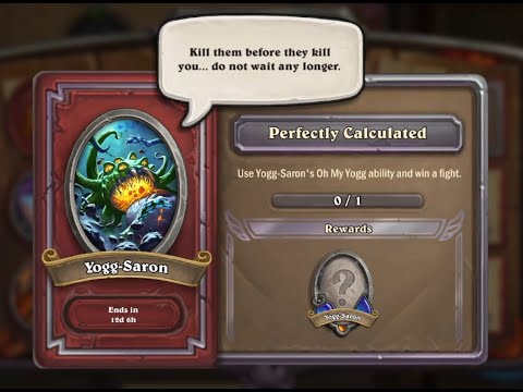 Yogg-Saron Event Task 7: Perfectly Calculated -  Free to play Guide - Hearthstone Mercs
