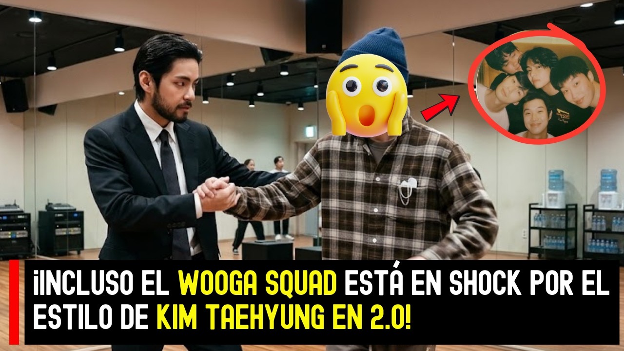 ¡Incluso el WOOGA SQUAD está en shock por el estilo de KIM TAEHYUNG en 2.0! #BTS #kimtaehyung #vbts