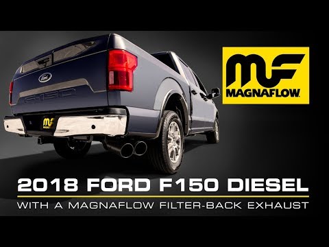 [Hear Our Sound] 2018 - 2020 Ford F-150 Diesel MagnaFlow Exhaust DPF-Back [Polished & Black coated]