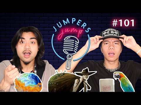 END OF THE WORLD THEORY, PARROT SOLVES MURDER, WHISTLING MAN URBAN LEGEND - JUMPERS JUMP EP.101