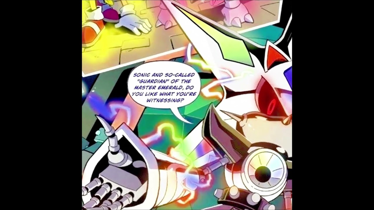 Neo Metal goes into Hyper form vs Super Sonic, and Super Knuckles!