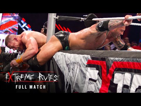 FULL MATCH: John Cena vs. Batista | WWE Title Last Man Standing Match: WWE Extreme Rules 2010