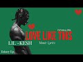 Lil Kesh ft Fireboy DML - Love Like This || Music  Lyrics Video