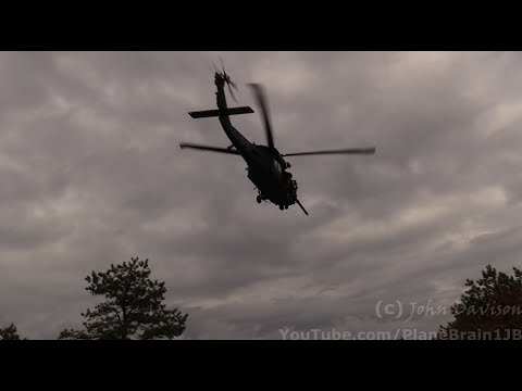Warren Grove Range (5/4/2023) - A-10 bombing pass & Pave Hawk low flyby