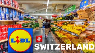 LIDL Food Prices in Switzerland 🇨🇭Supermarket || Shopping