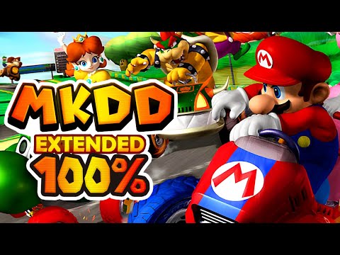 Mario Kart Double Dash EXTENDED - 100% Longplay Full Game Walkthrough Gameplay