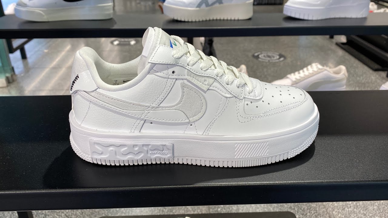 Nike Air Force 1 Fontanka “Triple White” Women’s Shoes - Style Code: DH1290-100