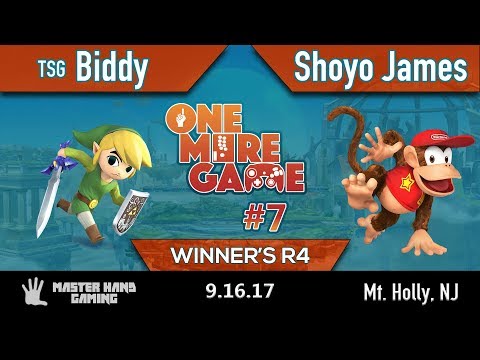 OMG 7 - TSG | Biddy (Toon Link) vs. Shoyo James (Diddy Kong) - Winner's R4
