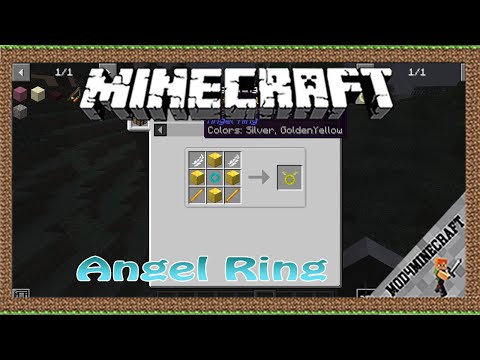Angel Ring Mod 1.18.1/1.17.1/1.16.5 & Tutorial Downloading And Installing For Minecraft