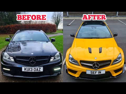 Mercedes-Benz C63 Black Series Conversion