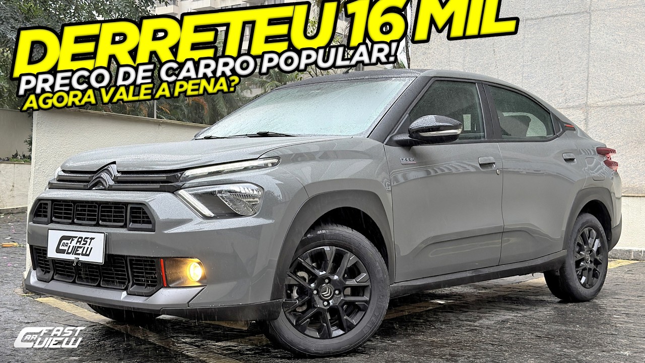 NOVO CITROEN BASALT DARK EDITION PRESTA? +BARATO, POTENTE E ESPAÇOSO QUE CRETA, NIVUS E FASTBACK!