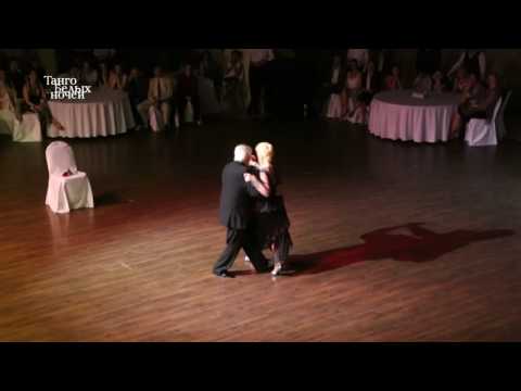  Nito Garcia  and  Elba Garcia  are  dancing  at  White Nights tango festival  in  2016