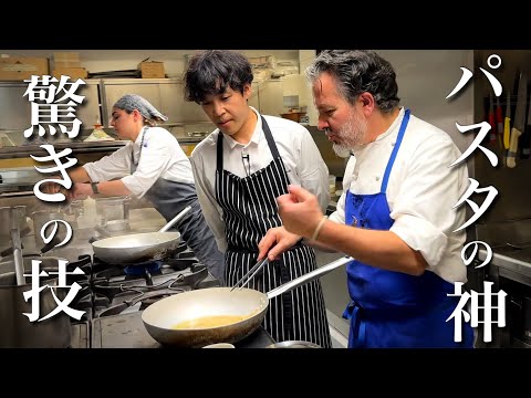 パスタ一皿6400円!星つきシェフに教わる「ペペロンチーノ」イタリア人シェフが日本の禅をリスペクト のサムネイル