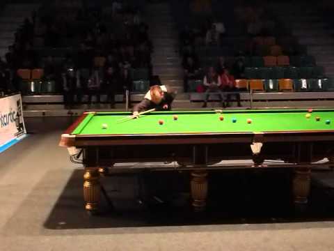 Mark Williams 112 break - maximum attempt at Austrian Snooker Open 2012