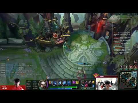 Huni Camille vs Rumble live stream, Mar 06 2017