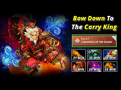 “UNSTOPPABLE MONKEY KING HARD CARRY!”🔥| Battlefury + Silver Edge + Divine Rapier | IMMORTAL RANK 💖