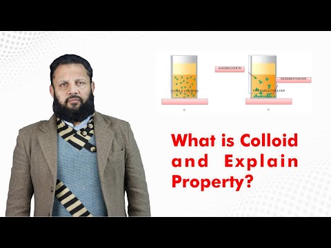 143. What is Colloid and Explain Property? By Prof: Muhammad Zameer  in Urdu | Hindi | CourseEdx .