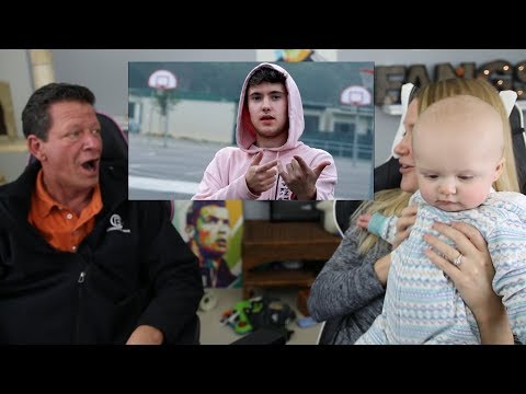 MY DAD REACTS TO KSI DISS TRACK INSECURE BY QUADECA!