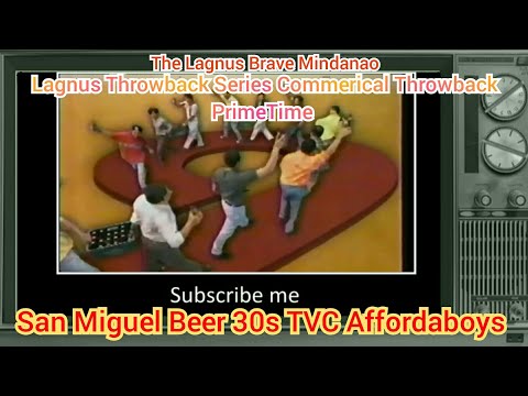 LTBSC Throwback PrimeTime San Miguel Beer 30s TVC Affordaboys 9 Pesos Na Lang! Nationwide