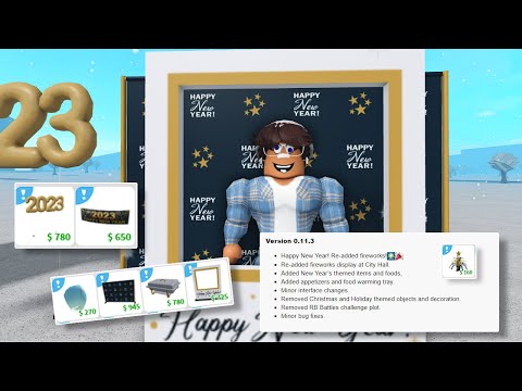 Bloxburg update 0.11.3!