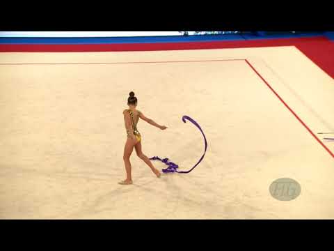 VLCEK Sandra (SRB) - 2019 Rhythmic Junior Worlds, Moscow (RUS) - Qualifications Ribbon