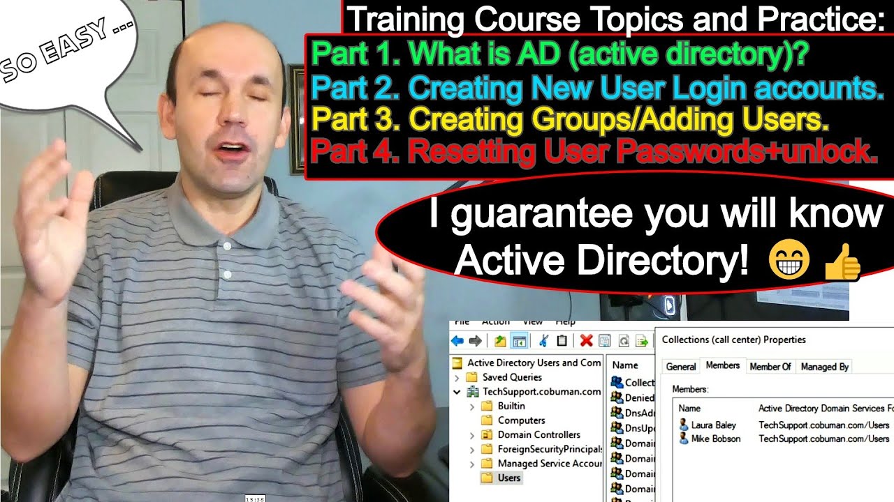 Active Directory to People Who Have no Clue what AD is...