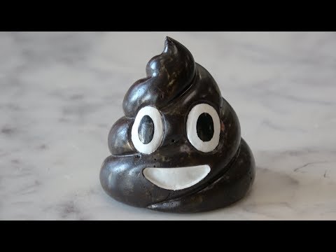 REAL Poop Emoji Made From Dinosaur Poo!! Video