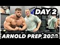 Regan Grimes: ARNOLD CLASSIC PREP BEGINS - GIANT SETS CHEST WORKOUT 12 WEEKS OUT
