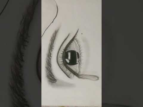 Very Beautiful ❤️👁️❤️ eye but still teary II Guess the reason and comment 🥲II #tearful #deepnaart01