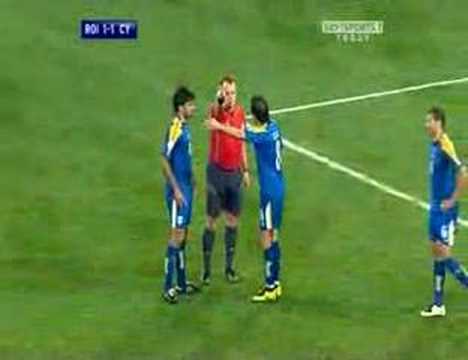 Steve Finnan vs Cyprus