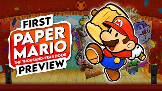 Revitalised Cult Classic - Paper Mario: The Thousand Year Door Preview
