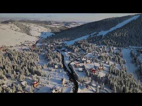 Satul de vacanță Vârtop-Arieșeni | Parcul Natural Apuseni | Apuseni (filmare aeriana 4k)