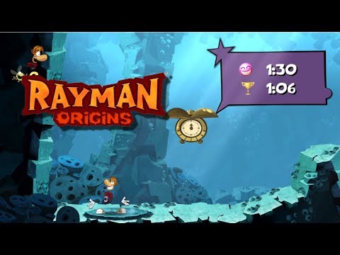 Rayman Origins - Angsty Abyss - Why So Crabby? (Time Trophy) - [#85] - (X360/PS3/WII/3DS/PC/MAC)