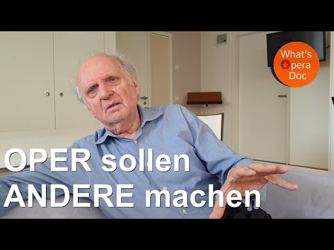 Ich schere mich einen Dreck um die Inszenierung - Marek Janowski - What's Opera Doc