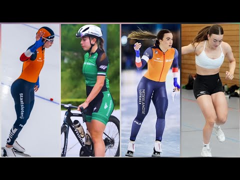Marrit Fledderus 🇳🇱 Dutch Speed Skater With Double Bronze World Cup In Calgary