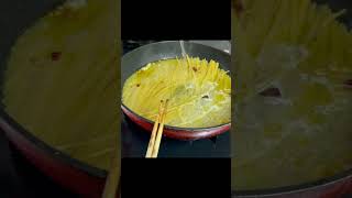 ワンパンペペロンチーノの作り方