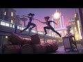 Neon Dusk Chase Shiba And Raccoon Vs Mag Rail Mayhem