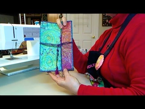 How To Make A Tablet Keeper - HowToGetCreative.com with Barb Owen