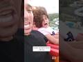 Big Brother Convinces Sister to Go on Scary Rollercoaster #shorts