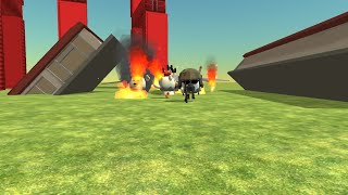 Chicken destinations | chicken gun | the hotel sleep over