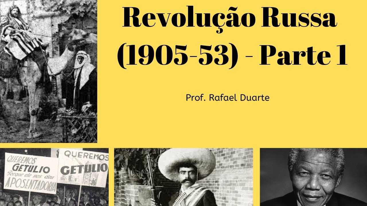 A Revolução Russa (parte 1) - A sociedade russa pré-revolucionária