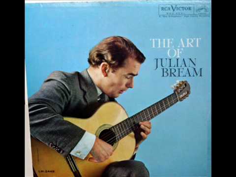 Julian Bream: Segovia, Op. 29  (Roussel)  - 1960, First US Recording