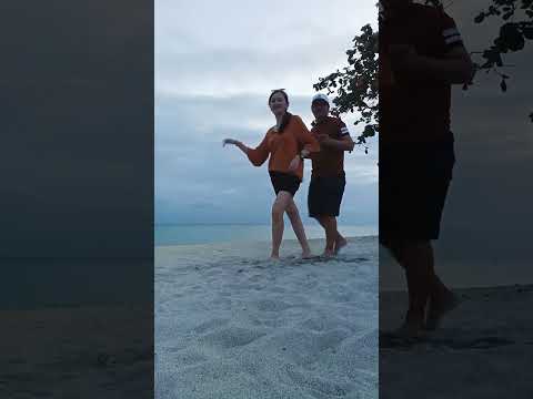 DANCING IS J☺️Y #beach  #dance #coupledance #chacha #shorts #ballroomdancing