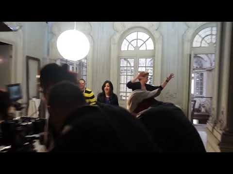Backstage: "¿Quién Es Ese?" Carlos Baute ft. Maite Perroni y Juhn.