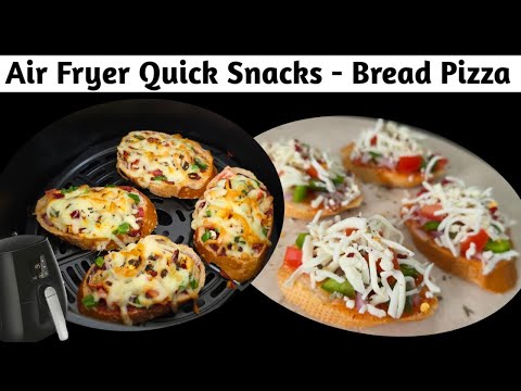 Quick Air Fryer Snacks | Air Fryer Pizza Bites 🍕 | Air Fryer Recipes