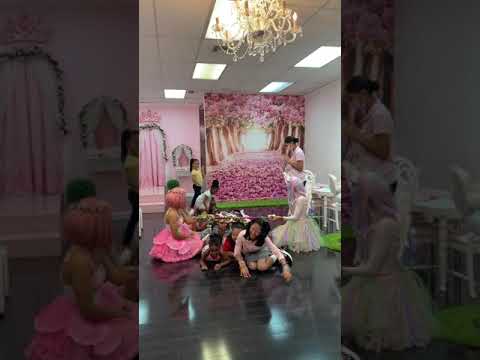 Unicorn birthday party @ little princess spa. Faith’s 6 th birthday