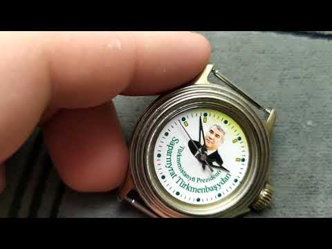 Wrist watch VOSTOK komandirskie Saparmurat Niyazov Turkmenbashi/Collectible watch WOSTOK Turkmenista