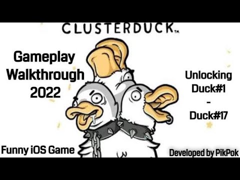 Breeding Ducks Like A Pro! || ClusterDuck by PikPok - Gameplay Walkthrough in iOS 2022