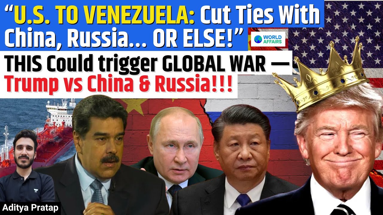 “No China, No Russia”: Trump’s New Oil Rule for Venezuela